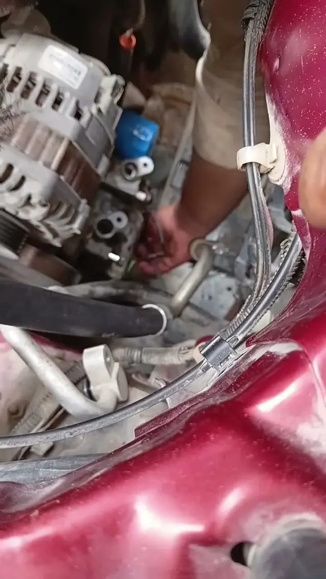 Fitting a new AC compressor to a Honda City